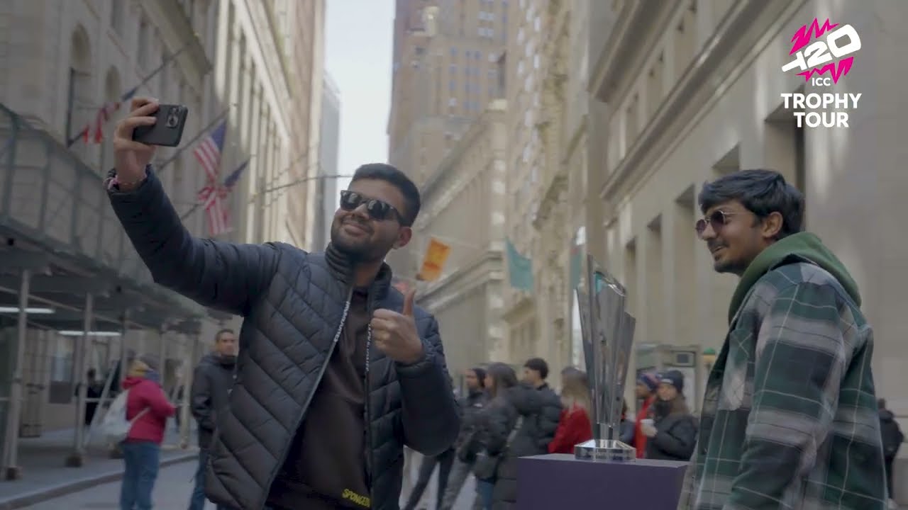 ICC Men&rsquo;s T20 World Cup Trophy Tour 2024 wraps up in New York