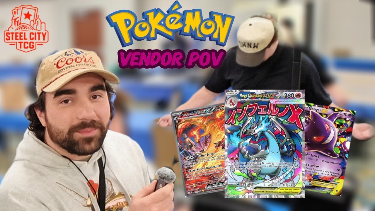 Blue Beetle Cards Cleans Up the Show! - Steel City TCG Show (Pokémon Vendor POV) ft. MNML Cards