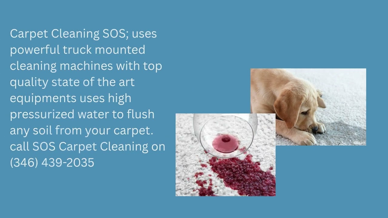 SOS Carpet Cleaning / (346) 439-2035 / soscarpetcleaningtx.com