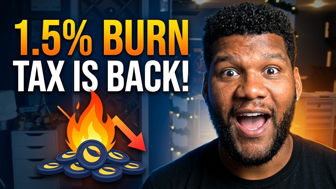 ОГРОМНЫЕ НОВОСТИ ПО #LUNC!!! Налог на сжигание 1.5% вернулся!!! || Обновление Terra Luna Classic