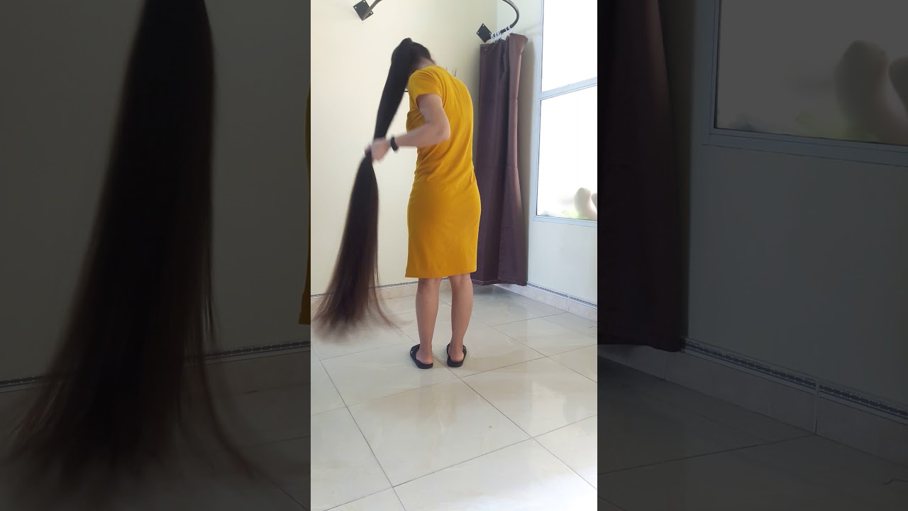 Cuối tuần với tóc dài😊