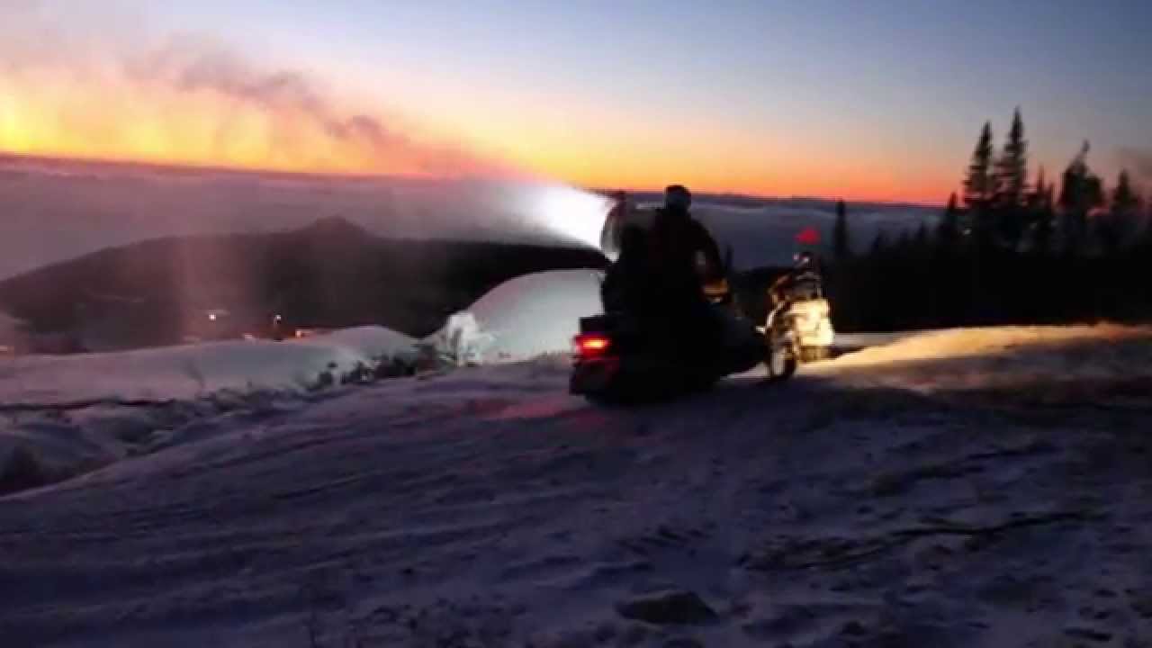 Le Massif de Charlevoix - L'enneigement