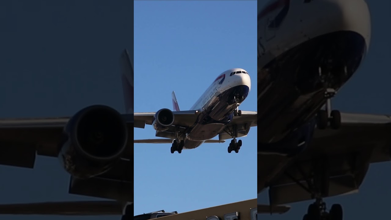 British Airways 777-200ER (G-YMMN) Arrival at San Diego (SAN/KSAN) #avgeek #aviation #777 #sandiego