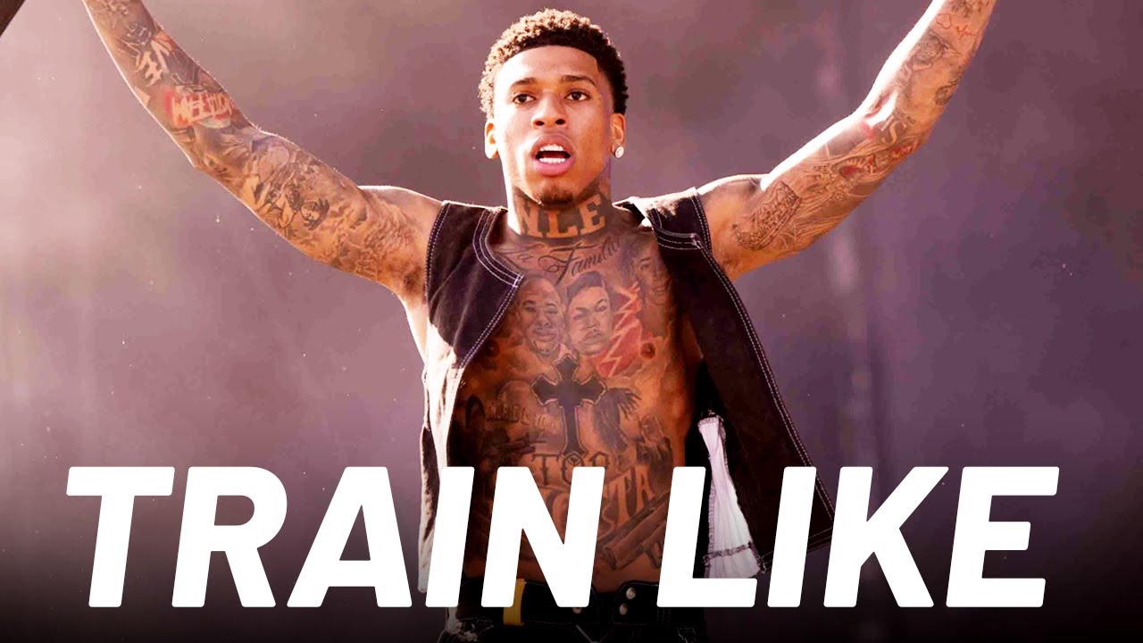 NLE Choppa Shows Off His Core and Chest Workout To Stay Ripped | Train Like | Men's Health