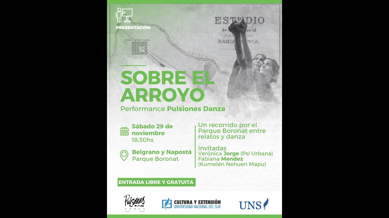 Sobre el arroyo - Performance  PULSIONES DANZA, Noviembre, 29. 2025