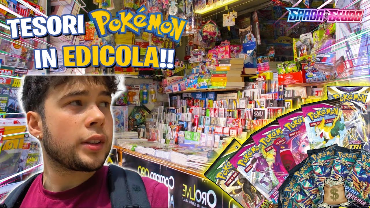 Vado Nelle EDICOLE per Trovare pacchetti e Carte Pokémon RARE!😍
