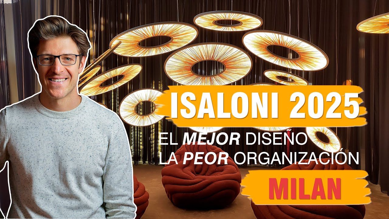 Lo mejor del diseño mundial. Feria iSaloni 2025.