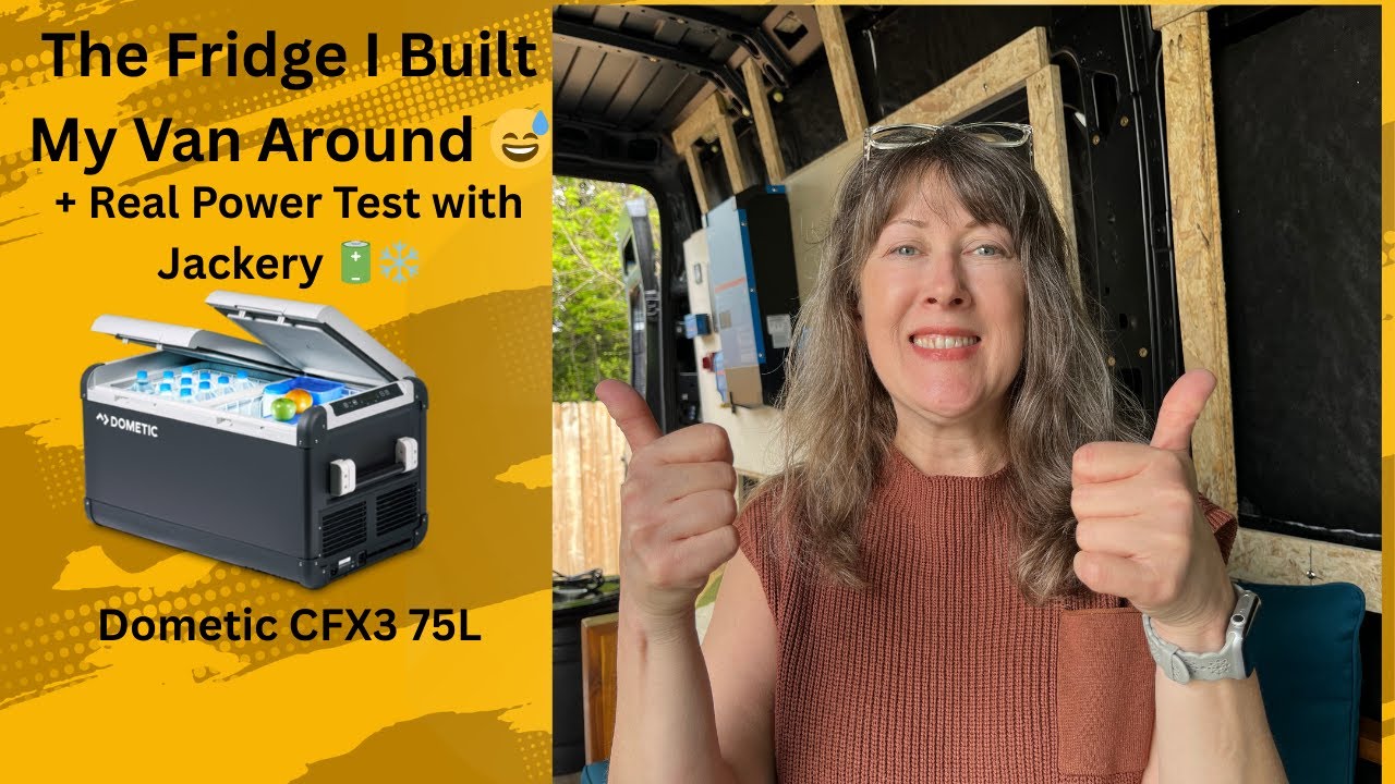 Why I Chose the Dometic CFX75 + Real Power Test with Jackery 🔋❄️
