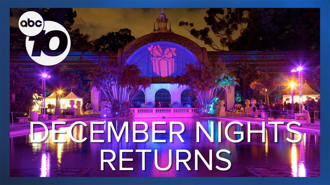 December Nights returns to Balboa Park -- 10News anchor Kimberly Hunt breaks down the festivities