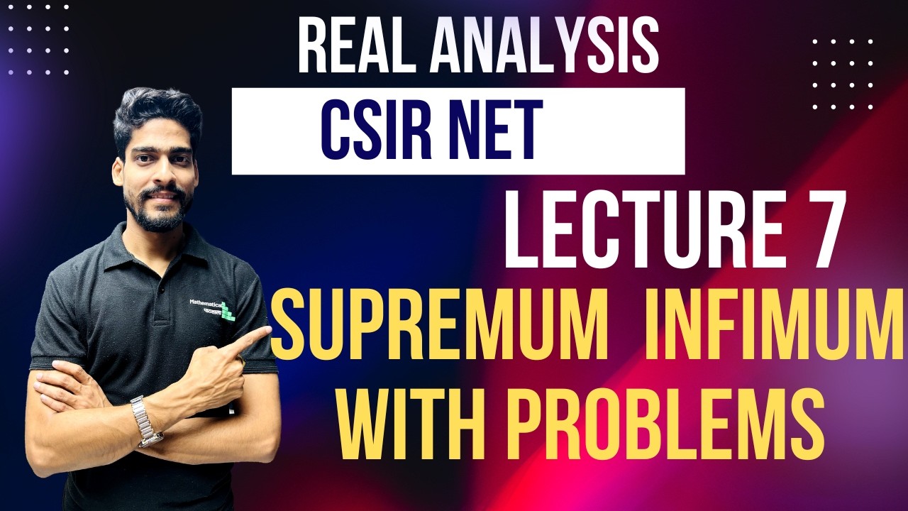 REAL ANALYSIS 7  | CHAPTER 2 | CSIR NET JUNE 2026 LIVE BATCH WITH MANISH SIR #csirnet2026