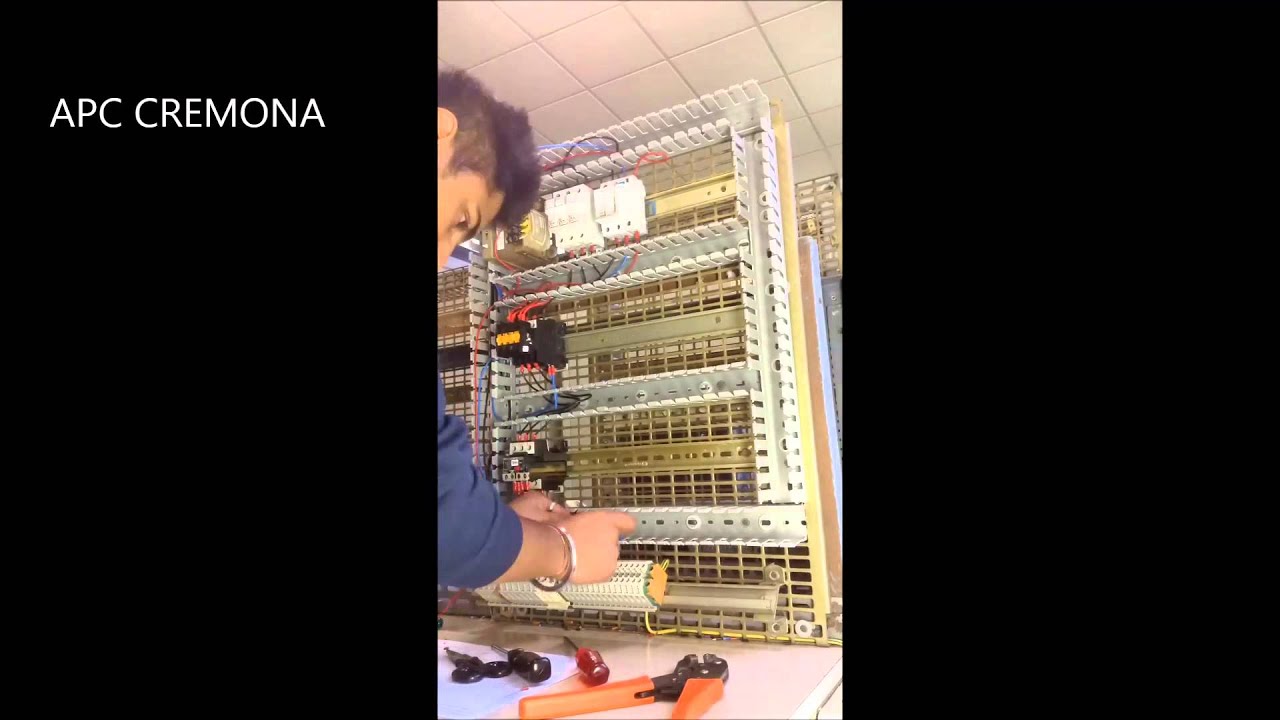 Cablaggio di un quadro elettrico