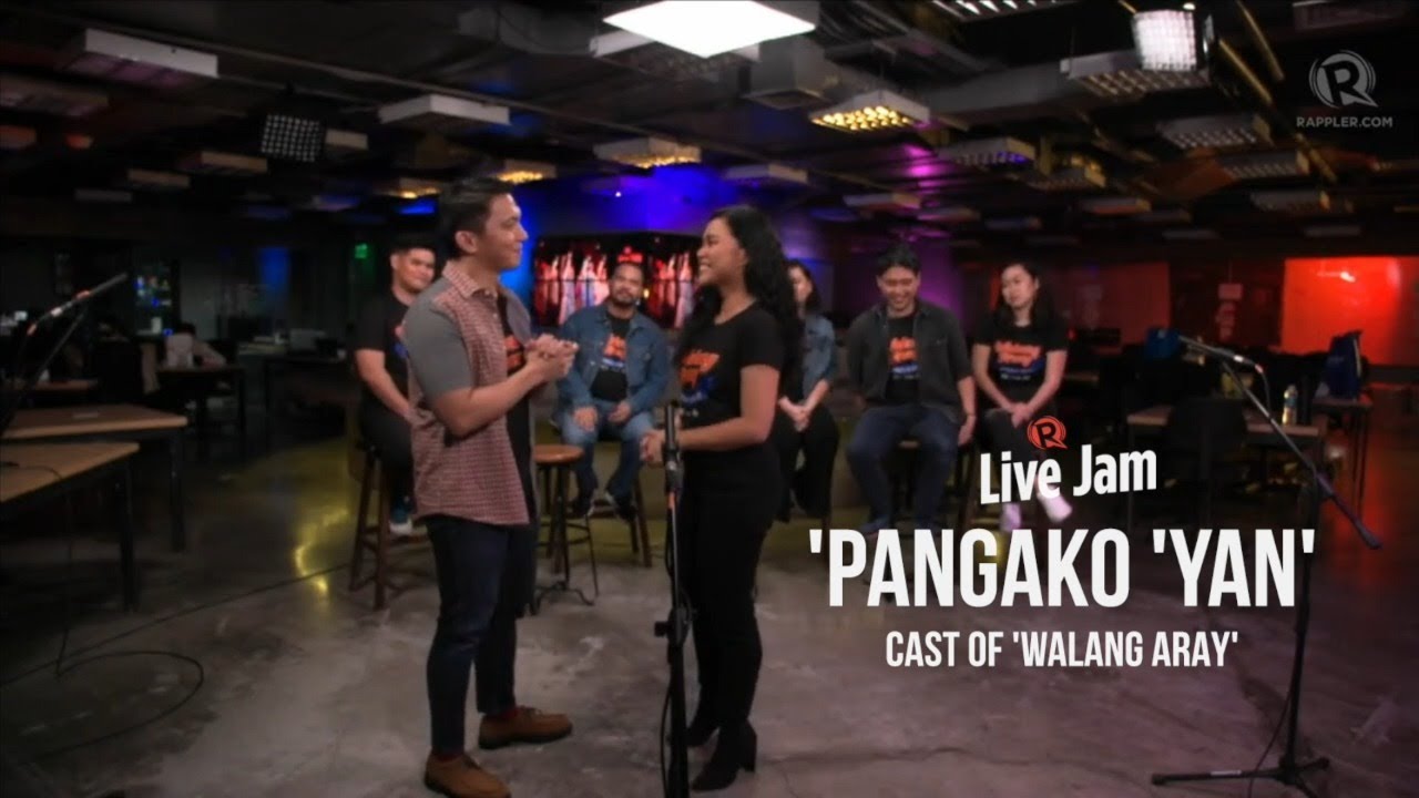 'Pangako 'Yan' - Cast of PETA's 'Walang Aray' musical