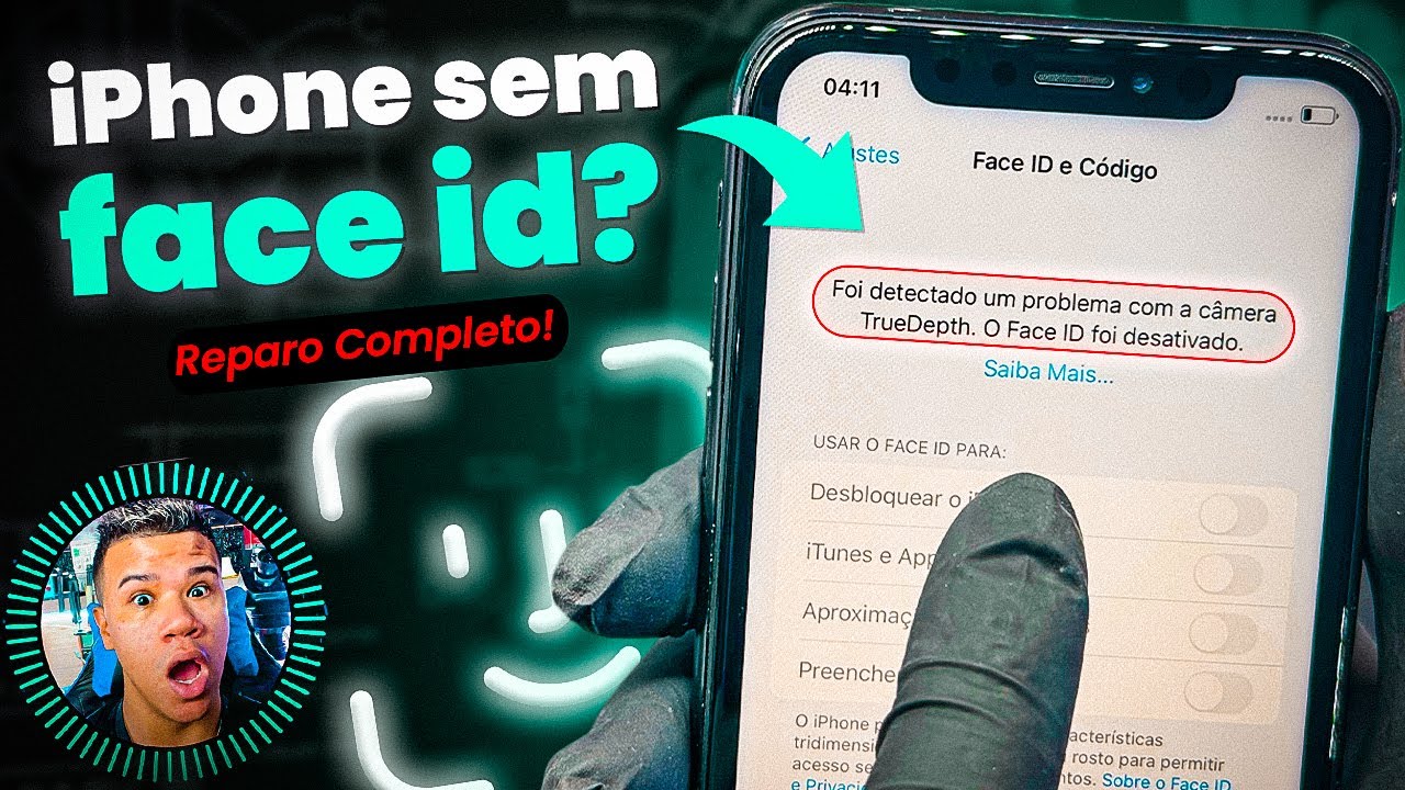 iPhone XR Não Funciona Face ID Aprenda Consertar Comigo! (Aula Completa)