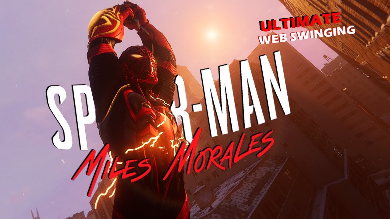 Light Them Up Fallout Boy | ULTIMATE Smooth Stylish Web Swinging to Music Spider-Man: Miles Morales