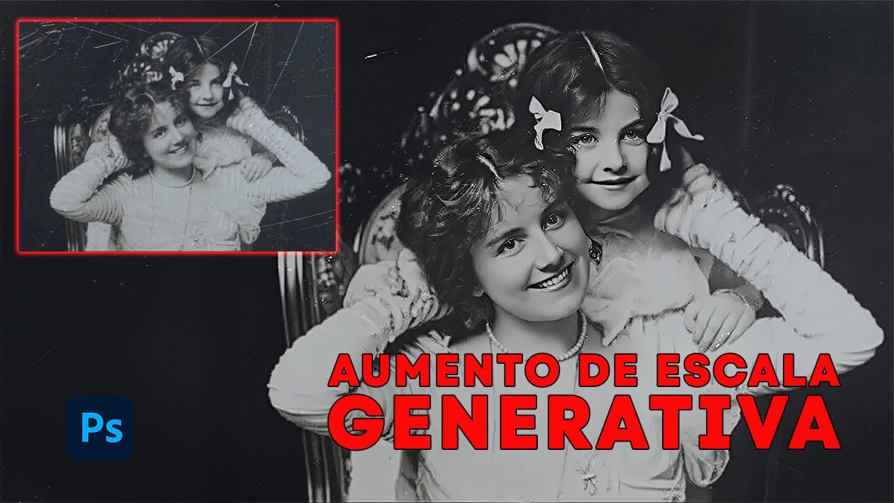 Photoshop Beta: Aumento de escala generativa y restauración de fotografía
