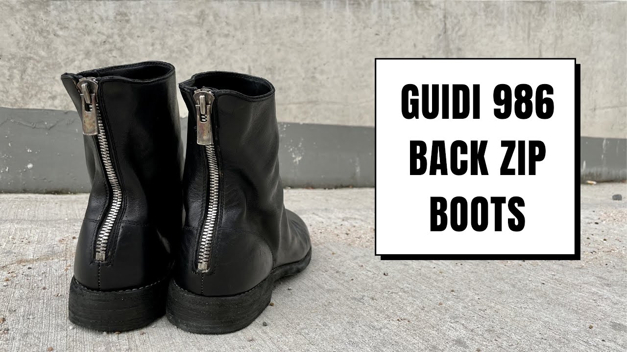 Guidi 986 Back Zip Boots
