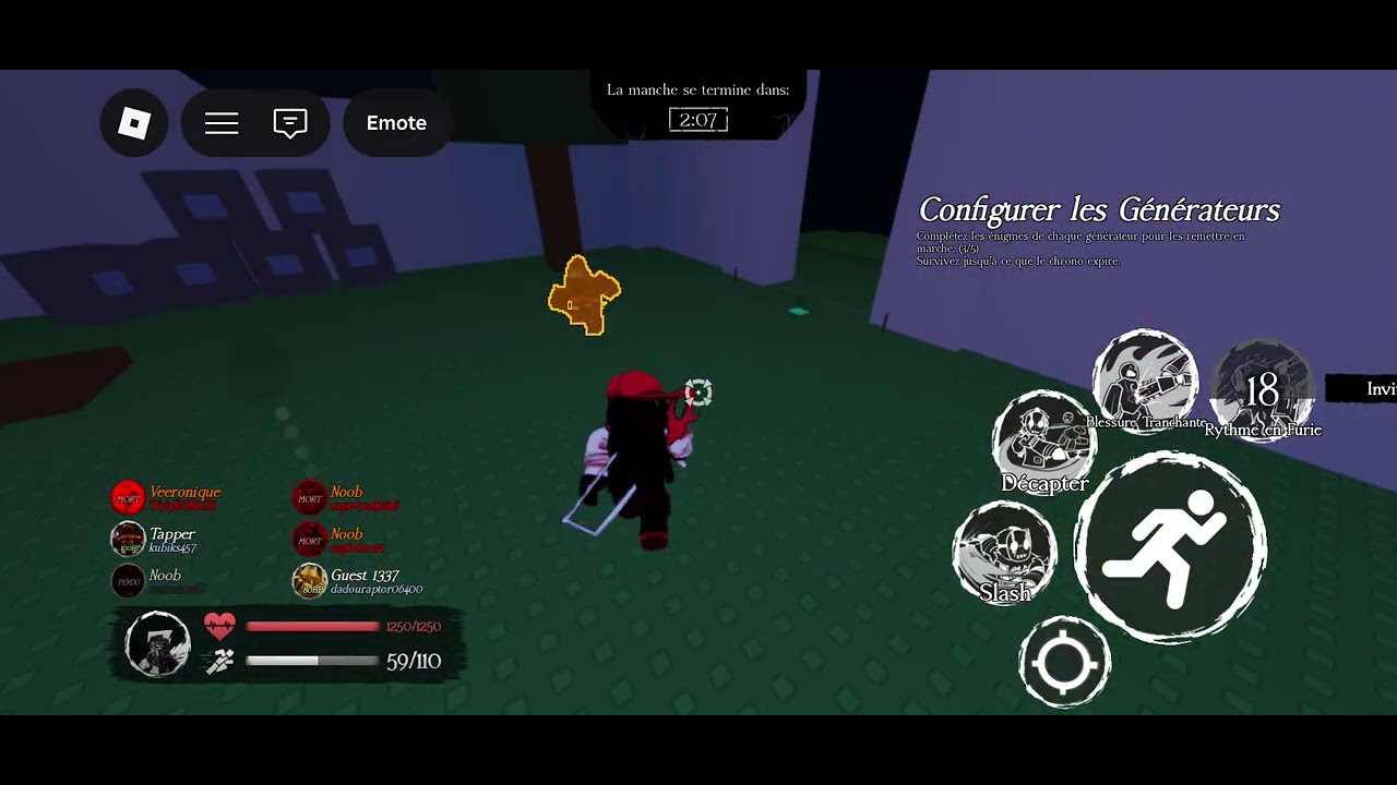 Forsaken Slasher vanity gameplay