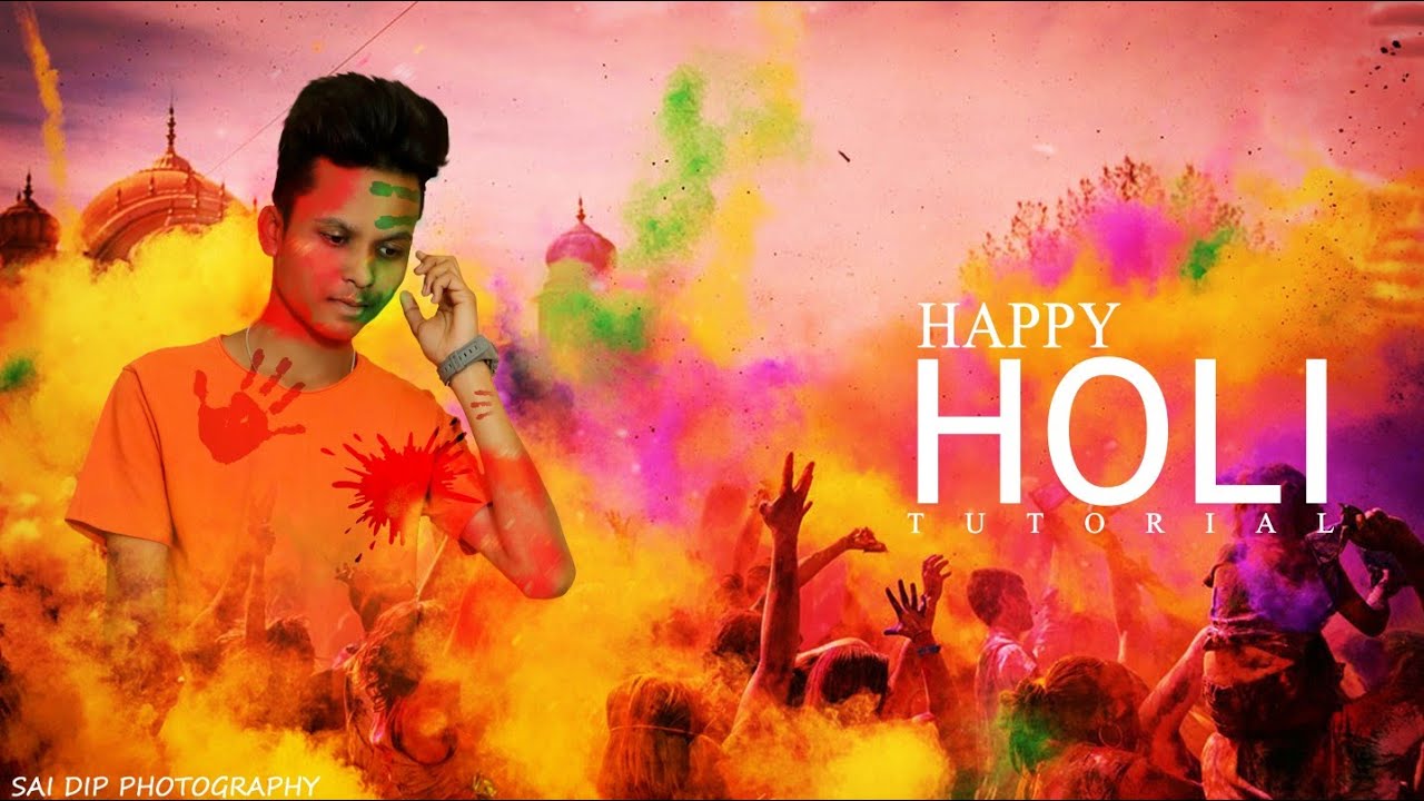 Holi photo editing | Holi 2021 | Holi special photo editing | PicsArt holi photo editing