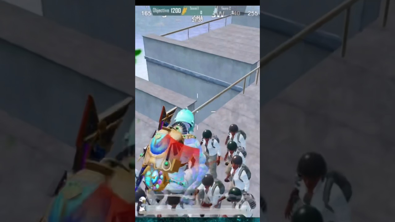 Victor Vs 1000 Bots #pubgmobile #pubgshorts #pubgwowmoments #worldrecordpubgmobile