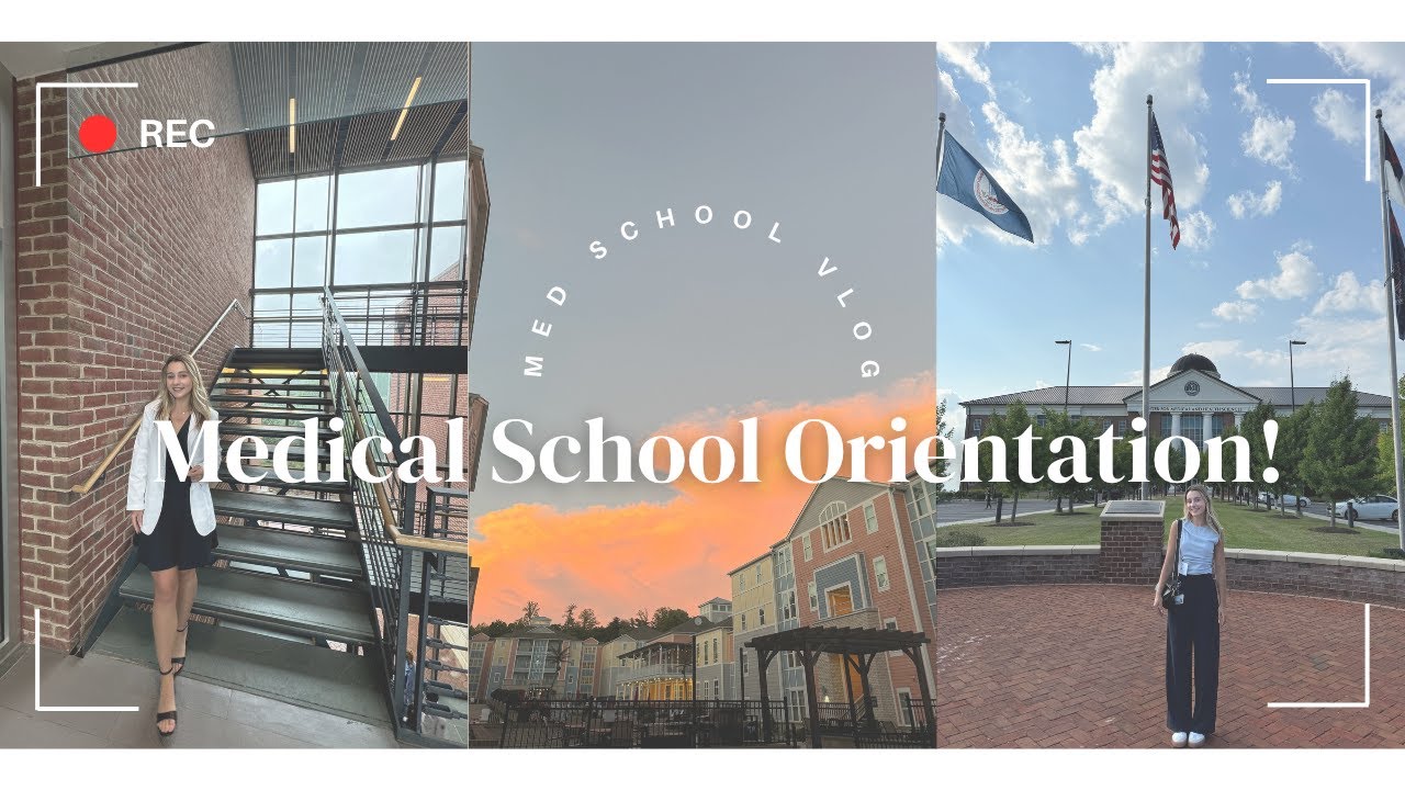 FIRST WEEK OF MEDICAL SCHOOL | white coat ceremony & orientation week