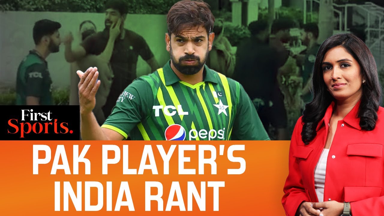 Pakistani Pacer's India Rant Sparks Controversy, Outburst Justified?| First Sports With Rupha Ramani