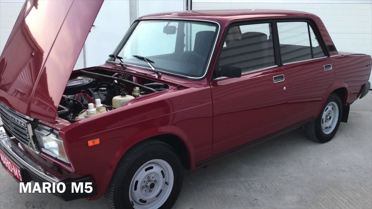 VAZ 2107 Bordeaux Red