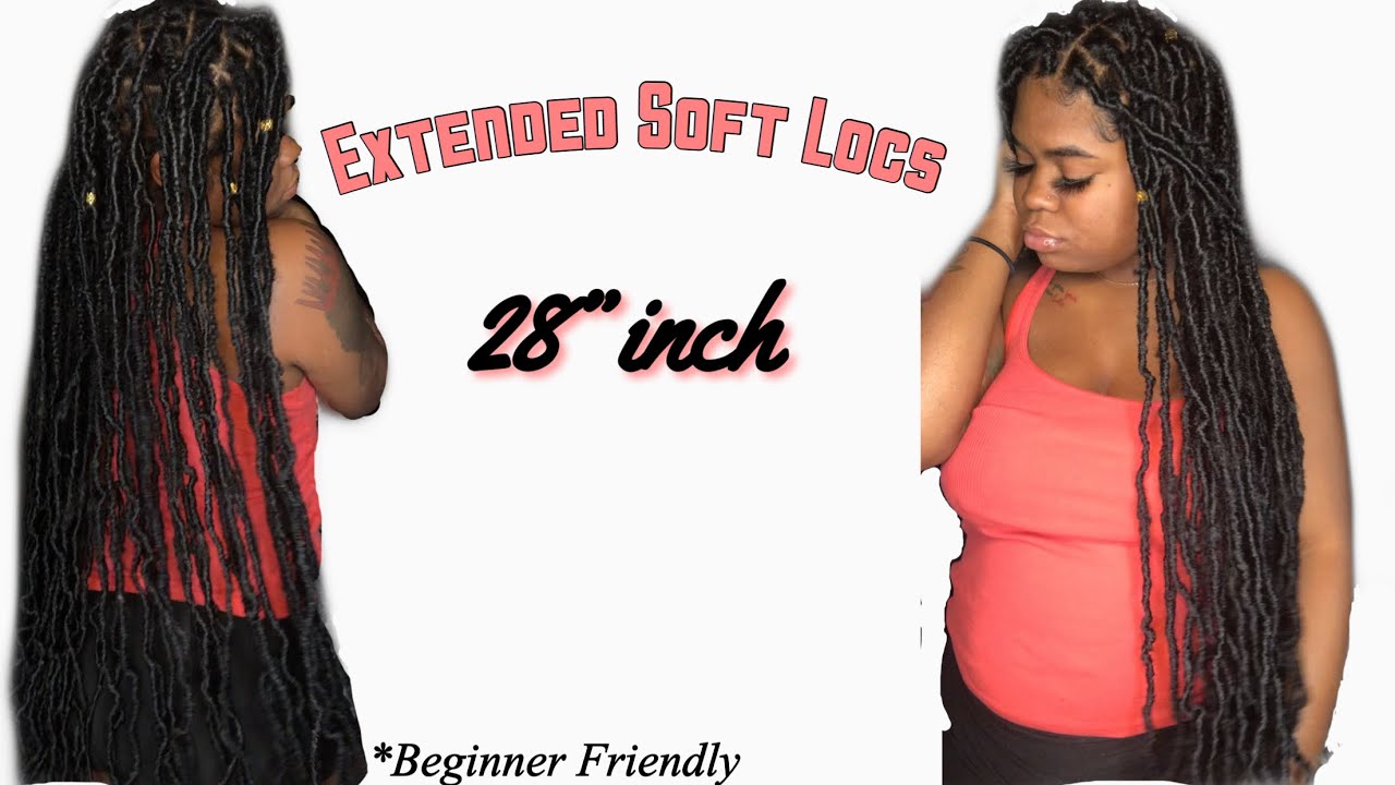 Easy 28&rdquo; Extended Soft Locs Tutorial