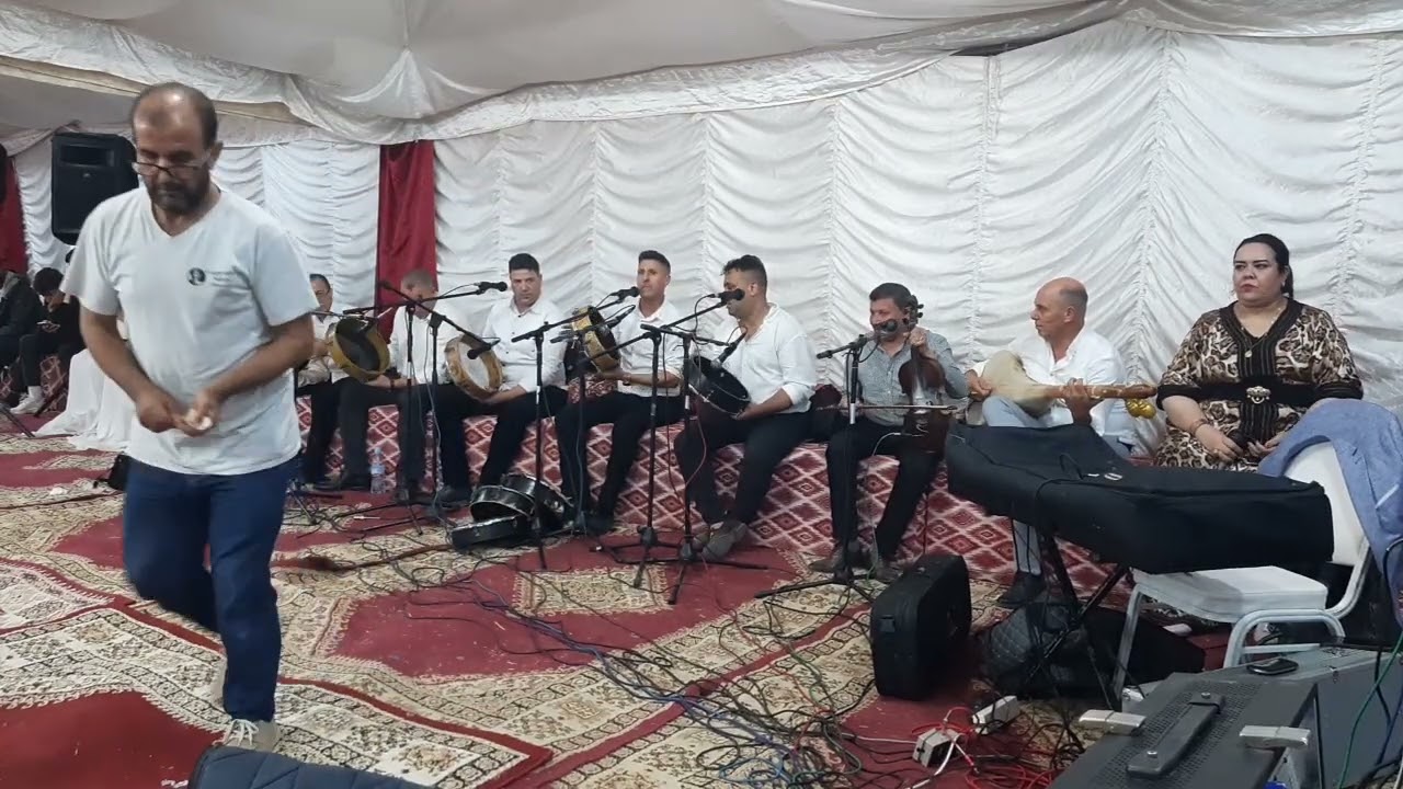 حفل امازيغي ايت سادن مع نعيمة نكودة مصطفى الصغير أوعبود سيمو الخنيفري عزيز مريرت والجموعة