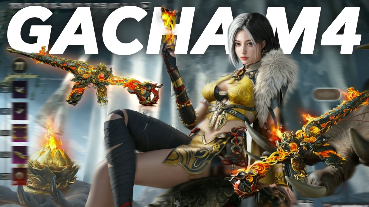 KONTEN YANG BANYAK DITUNGGU!! GACHA DAN REVIEW M4 API TERBARU PUBG MOBILE