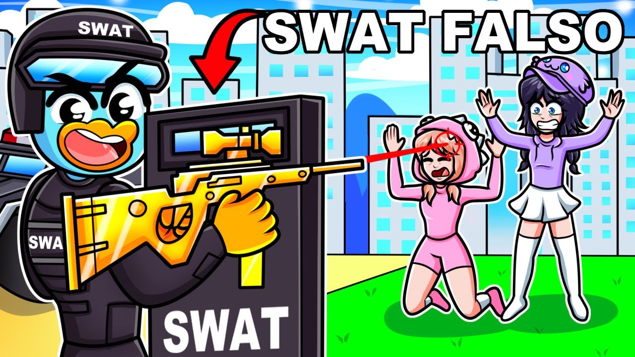 Fingí ser SWAT en GTA 5 Para Trollear a MIS AMIGOS...