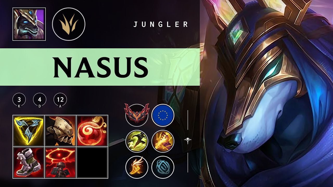 Nasus Jungle vs Vi - EUW Grandmaster Patch 25.22