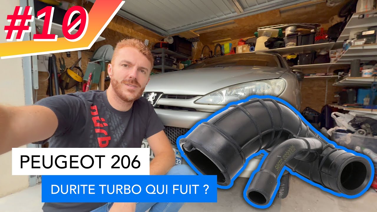 Changement de la durite turbo qui fuit - Peugeot 206