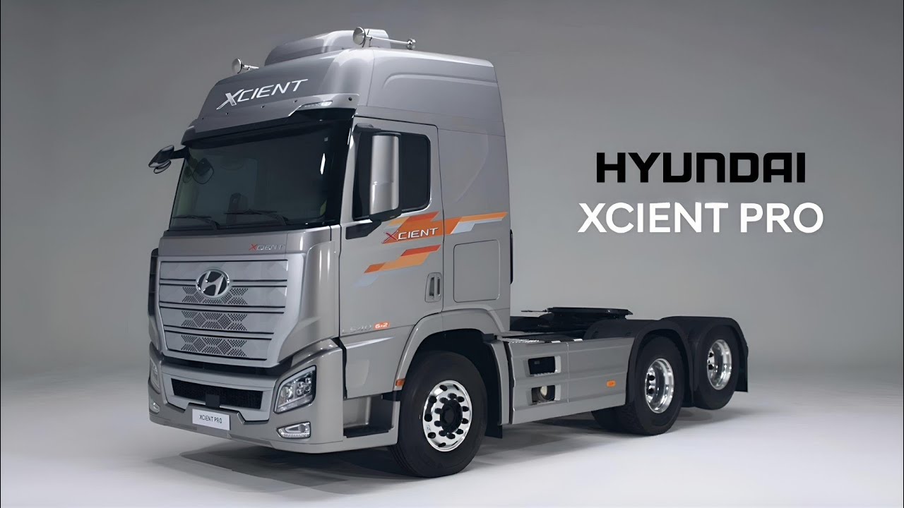 New Hyundai XCIENT PRO 2024 is the most modern Asian truck!