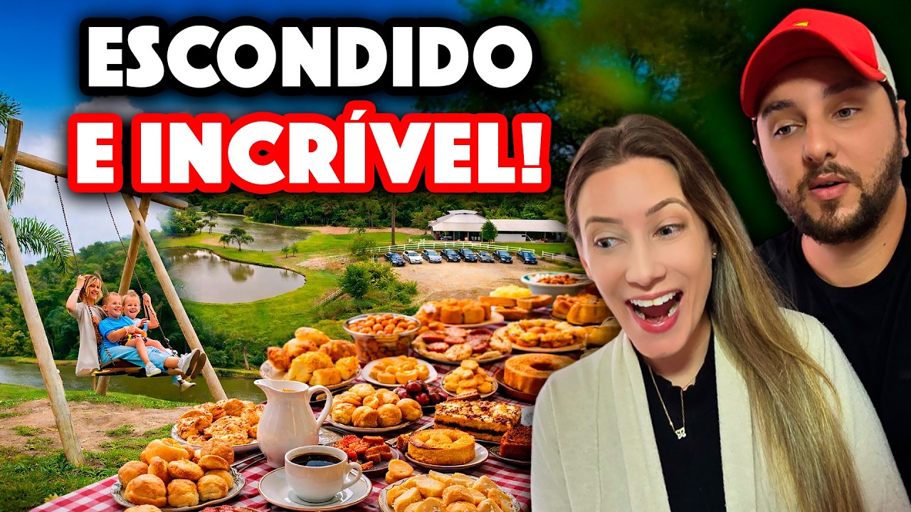 ACHAMOS UM CAFÉ COLONIAL SURREAL PERTO DE CURITIBA!