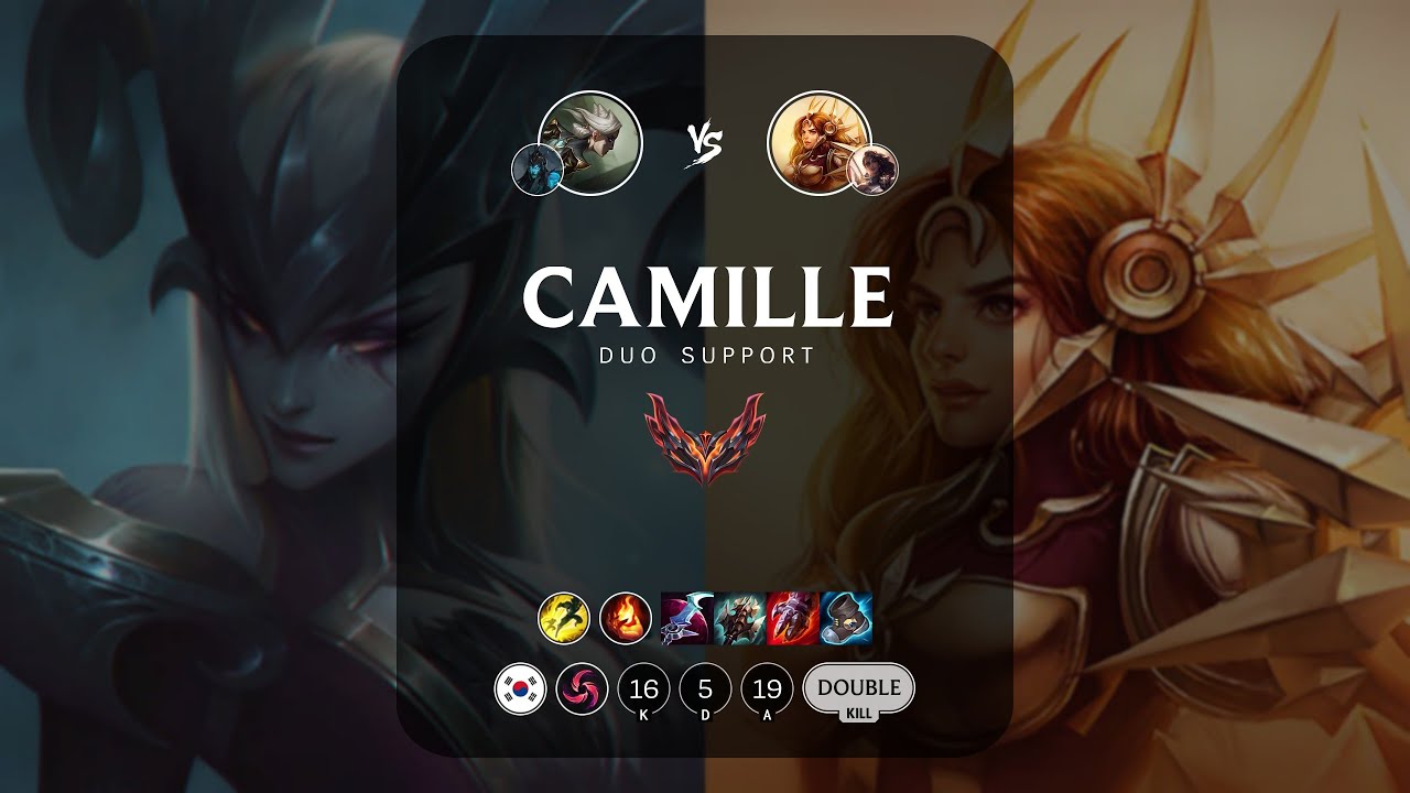 Camille Support vs Leona - KR Grandmaster Patch 14.3
