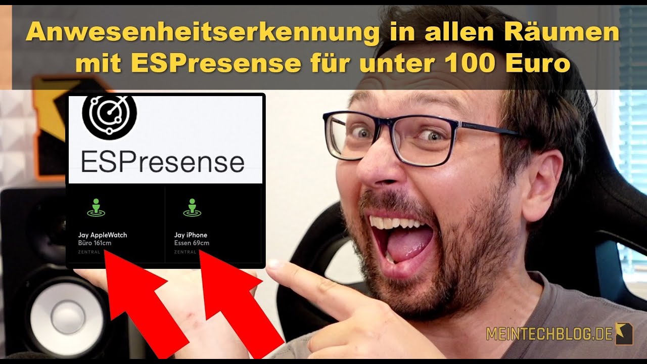 Anwesenheitserkennung in allen Räumen mit ESPresense für unter 100€ 🤑🤑🤑