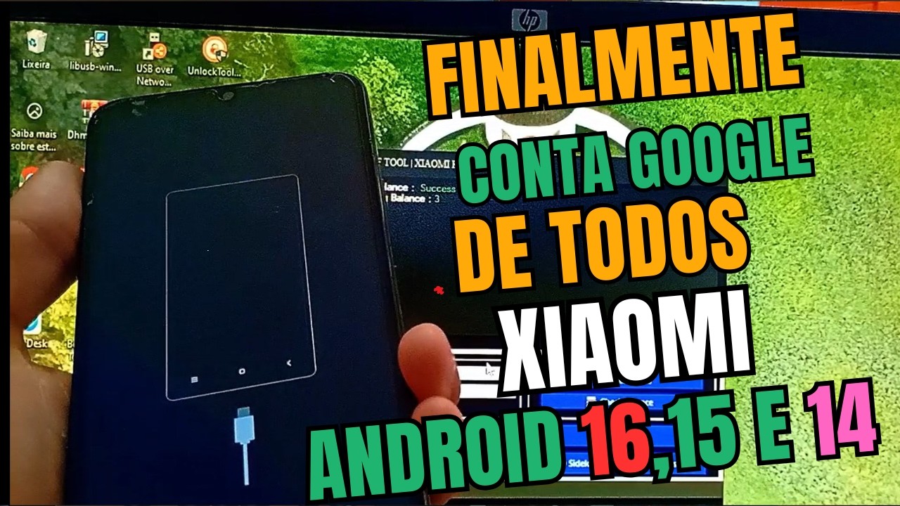 REMOVER CONTA GOOGLE XIAOMI ANDROID 15 E 16 | FRP ATUALIZADO 2026