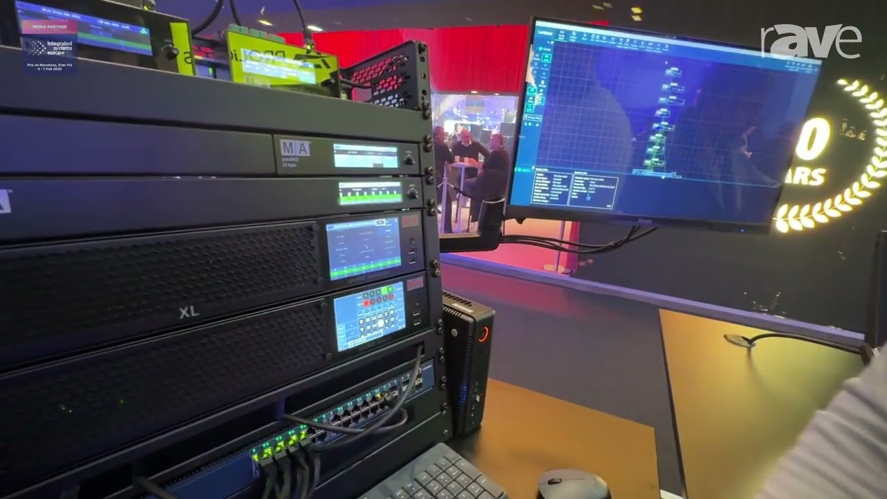 ISE 2025: MA Lighting Demos grandMA3 System With Console, Processing Unit and Replay Unit Add-Ons