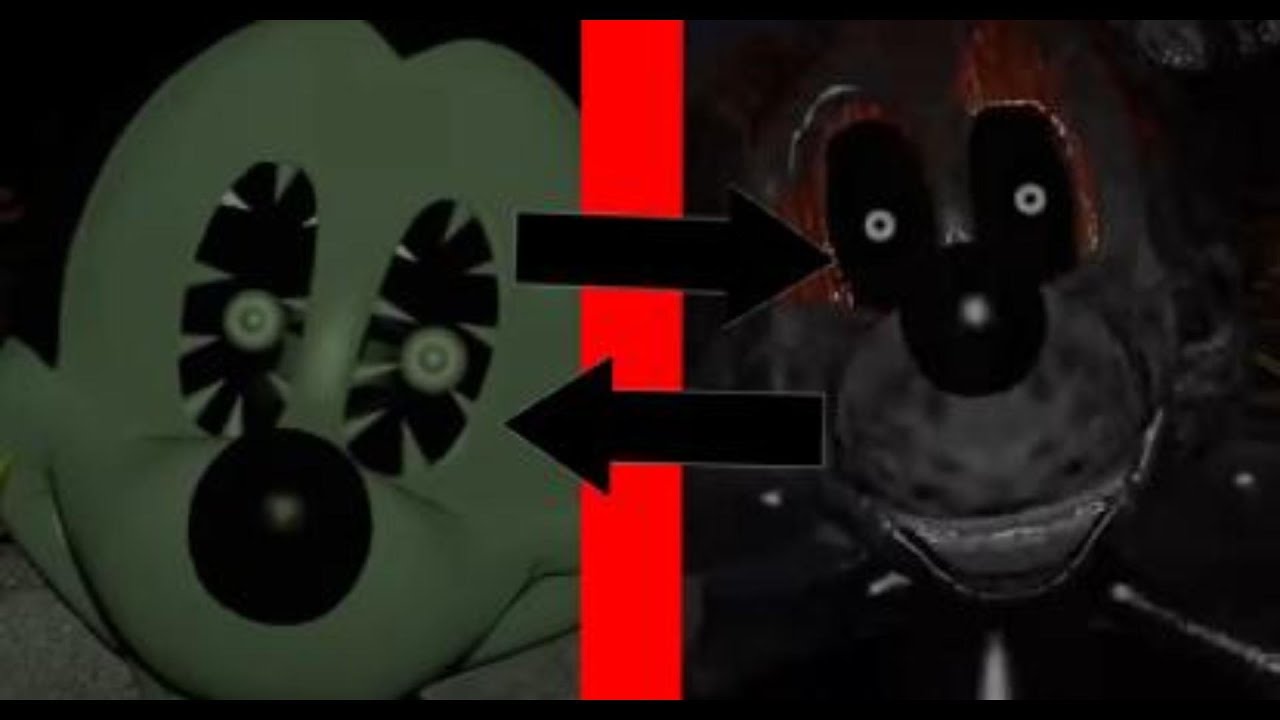 Nightmare Before Disney and FNATI TEOD but their jumpscare sounds are swapped