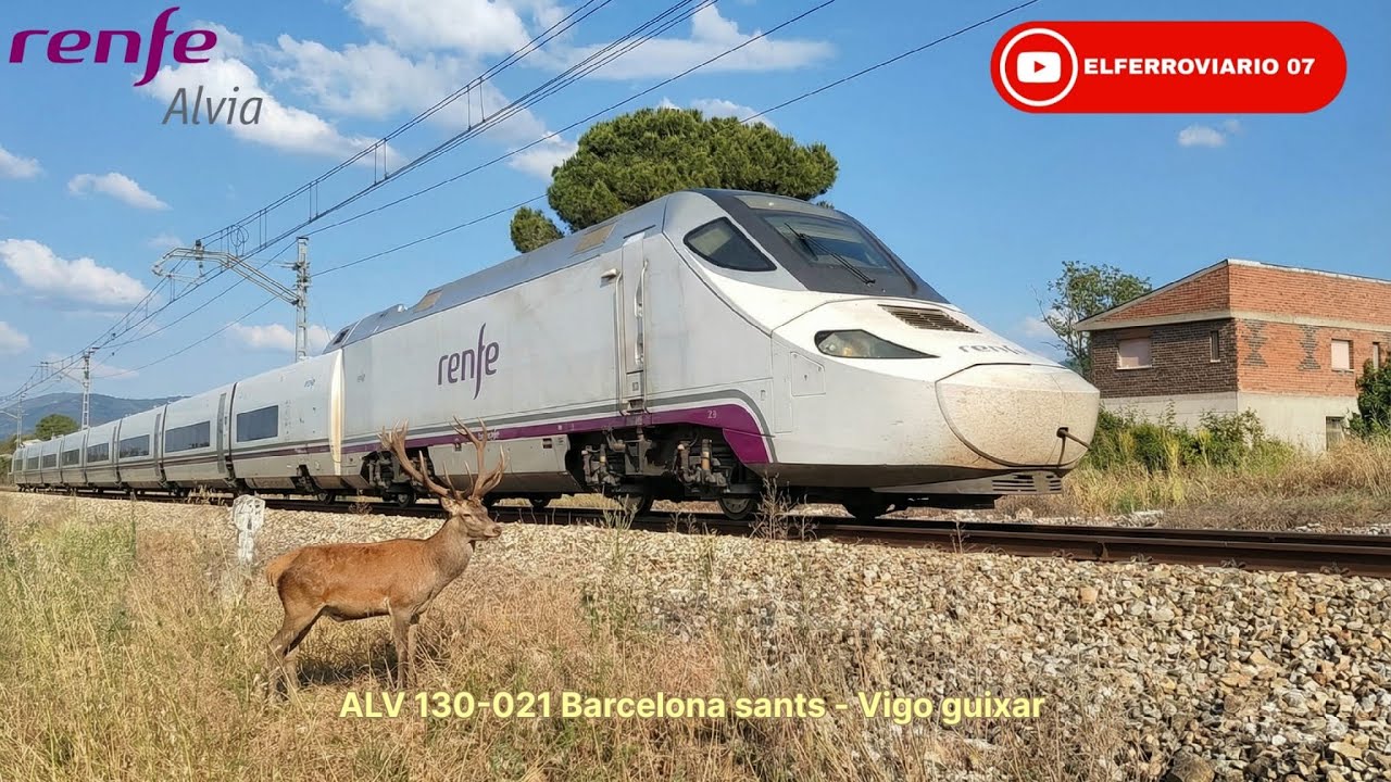 ALV S-130-021 destino Vigo guixar a su paso por la placa Ponferrada destino Vigo guixar 