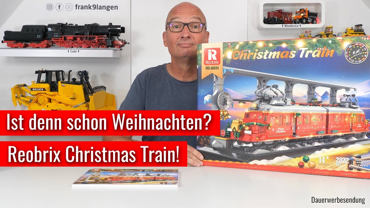 Reobrix 66034 Christmas Train - da steckt viel viel Weinachten drin!!!