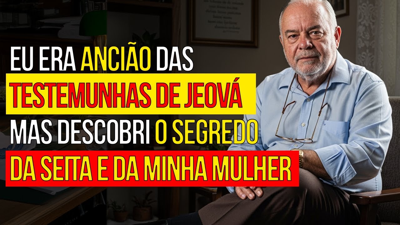 HISTÓRIA REAL: Era Ancião das Testemunhas de Jeová mas Descobri o Segredo da Seita e da Minha Mulher