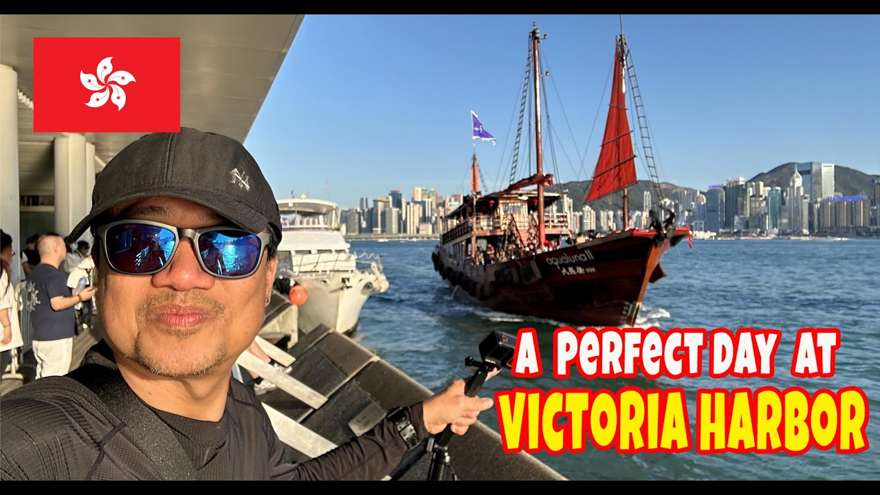 🇭🇰 Exploring Victoria Harbor for a Day | Hong Kong Skyline, Star Ferry & Avenue of Stars