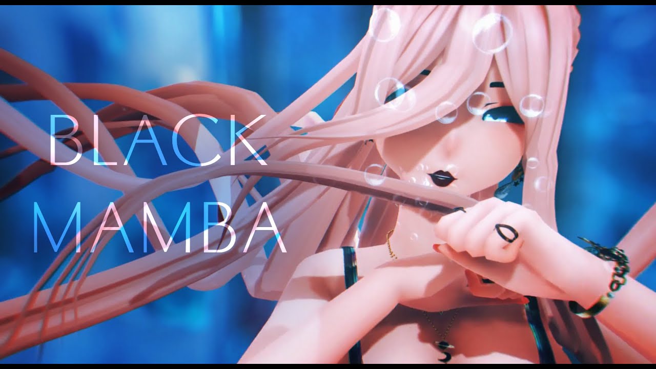 『 MMD 』Aespa - Black Mamba | Collaboraion with MMDレイン (Rein)