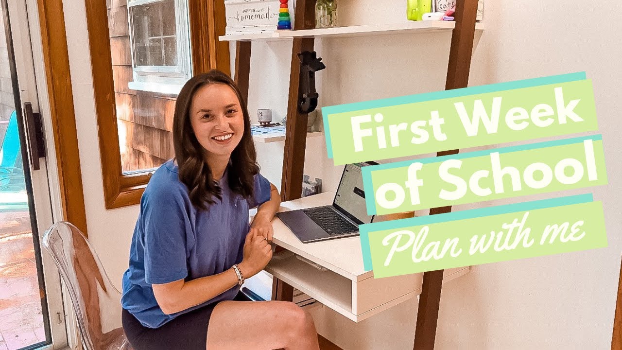 FIRST WEEK OF SCHOOL LESSON PLAN WITH ME l Third Grade Teacher