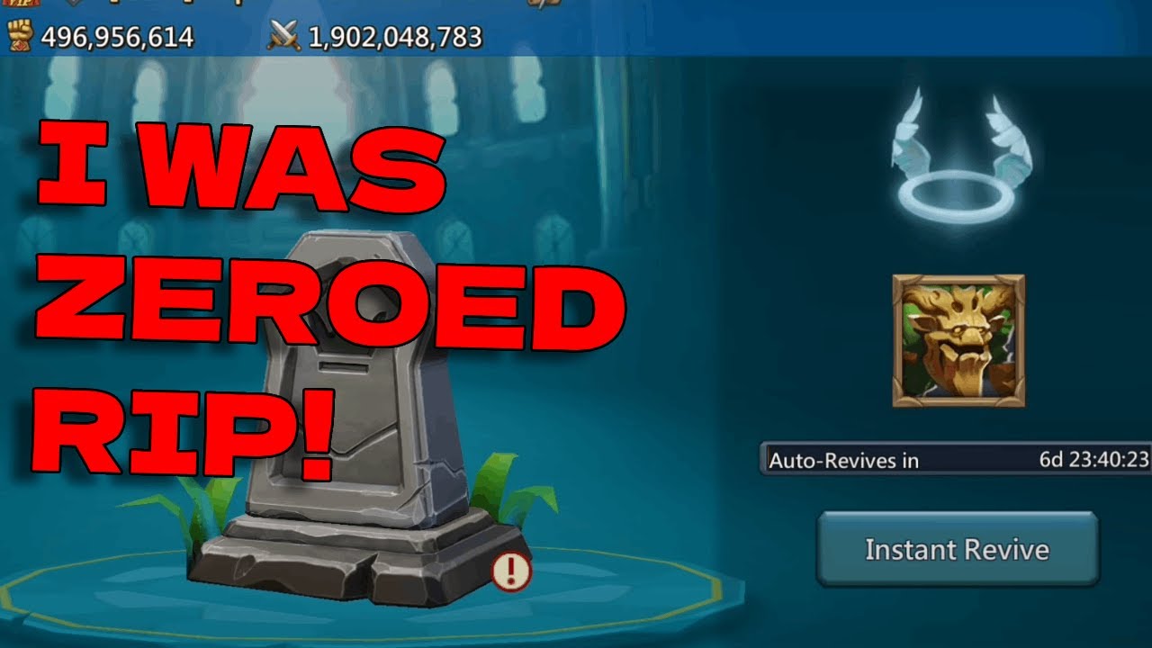 Меня вчера обнулили! Lords Mobile