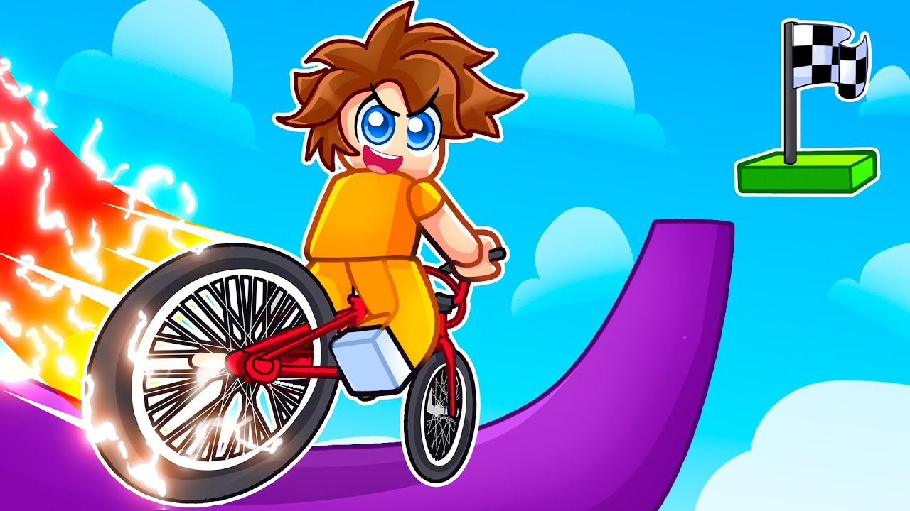 Разгон до 9 571 263 миль в час в Roblox Bike Obby!