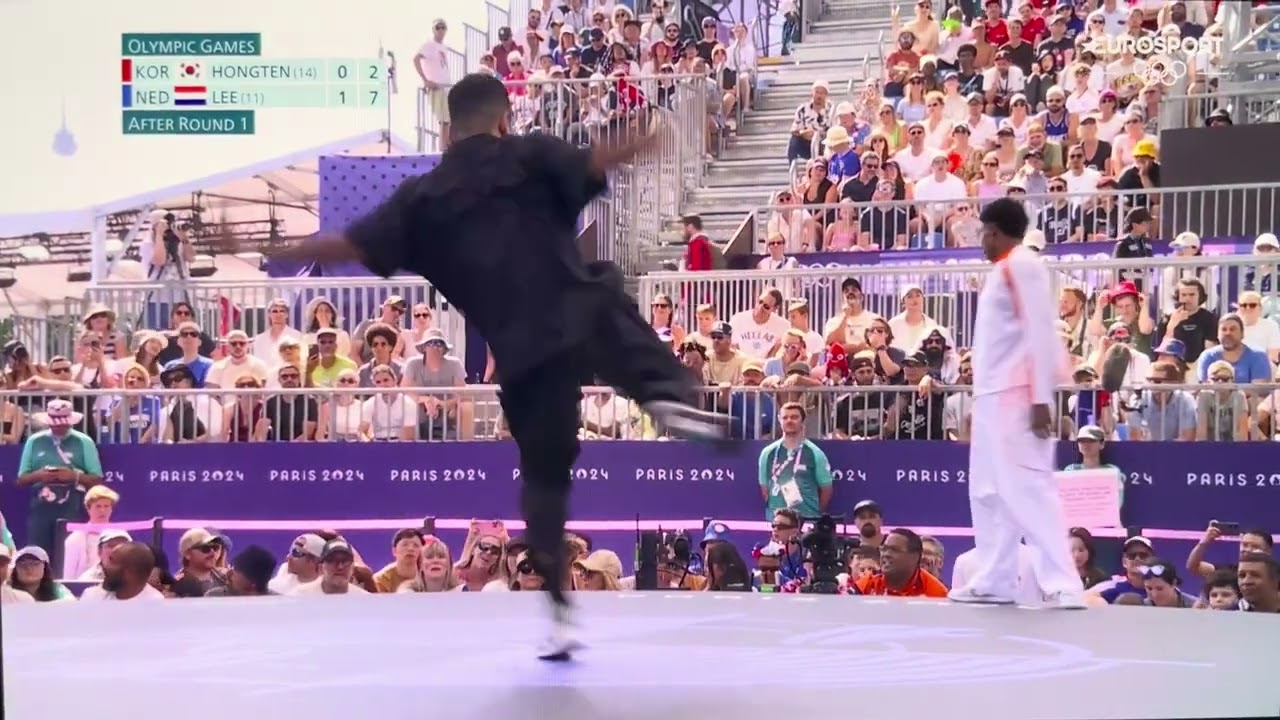 HONG 10 vs LEE | B-BOY TOP 16 | BREAKING OLYMPICS PARIS 2024