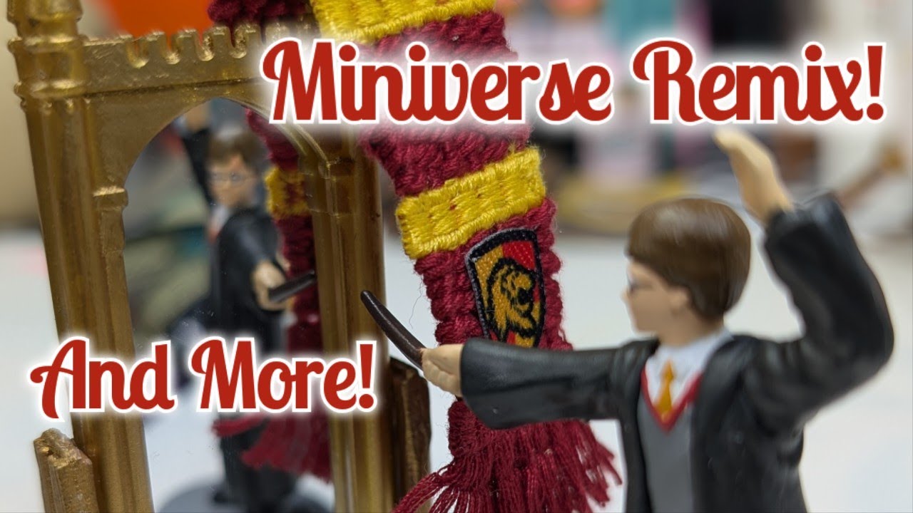 New Harry Potter Miniverse Remixes! Let's Get Crafty with Miniatures!