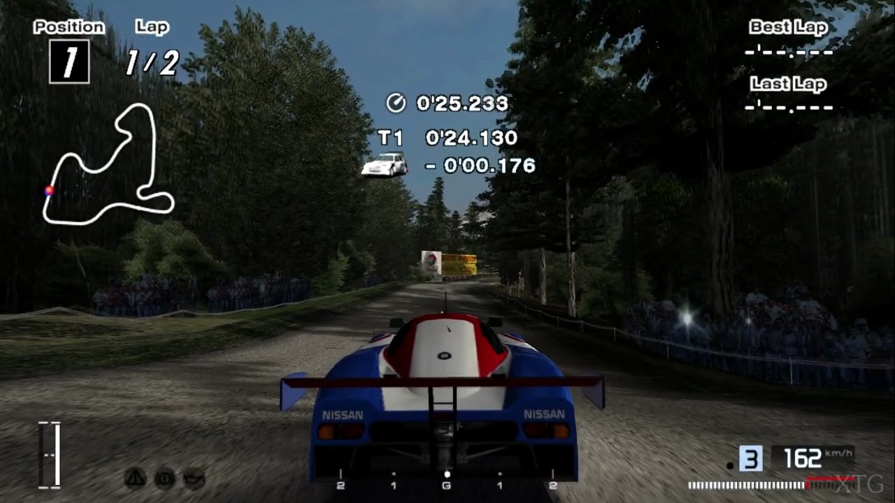 [#543] Gran Turismo 4 - Nissan R89C Race Car '89 Rally PS2 Gameplay HD